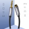 Kabel Ugreen AV118 10592 mini jack 3,5 mm (męski) / mini jack 3,5 mm (żeński) 1m - srebrny